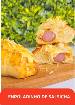 enroladinho de salsicha