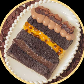 Slice cakes embalados