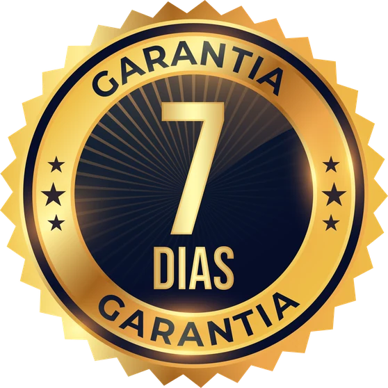Selo de garantia de 7 dias